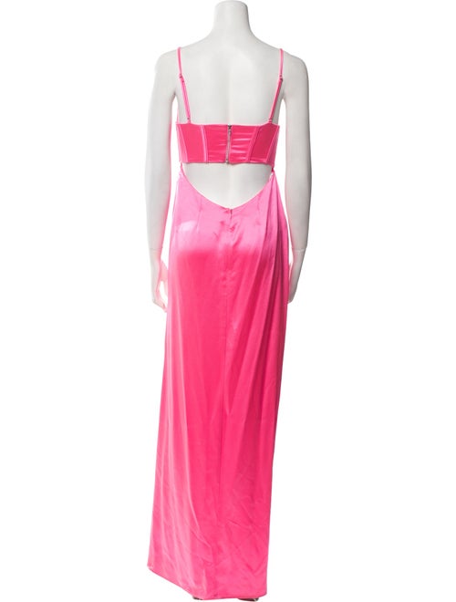 Retrofête Cowl Neck Long Dress