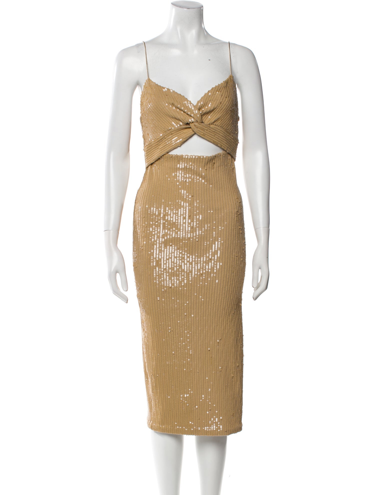 Retrofête Sequin Midi Length Dress