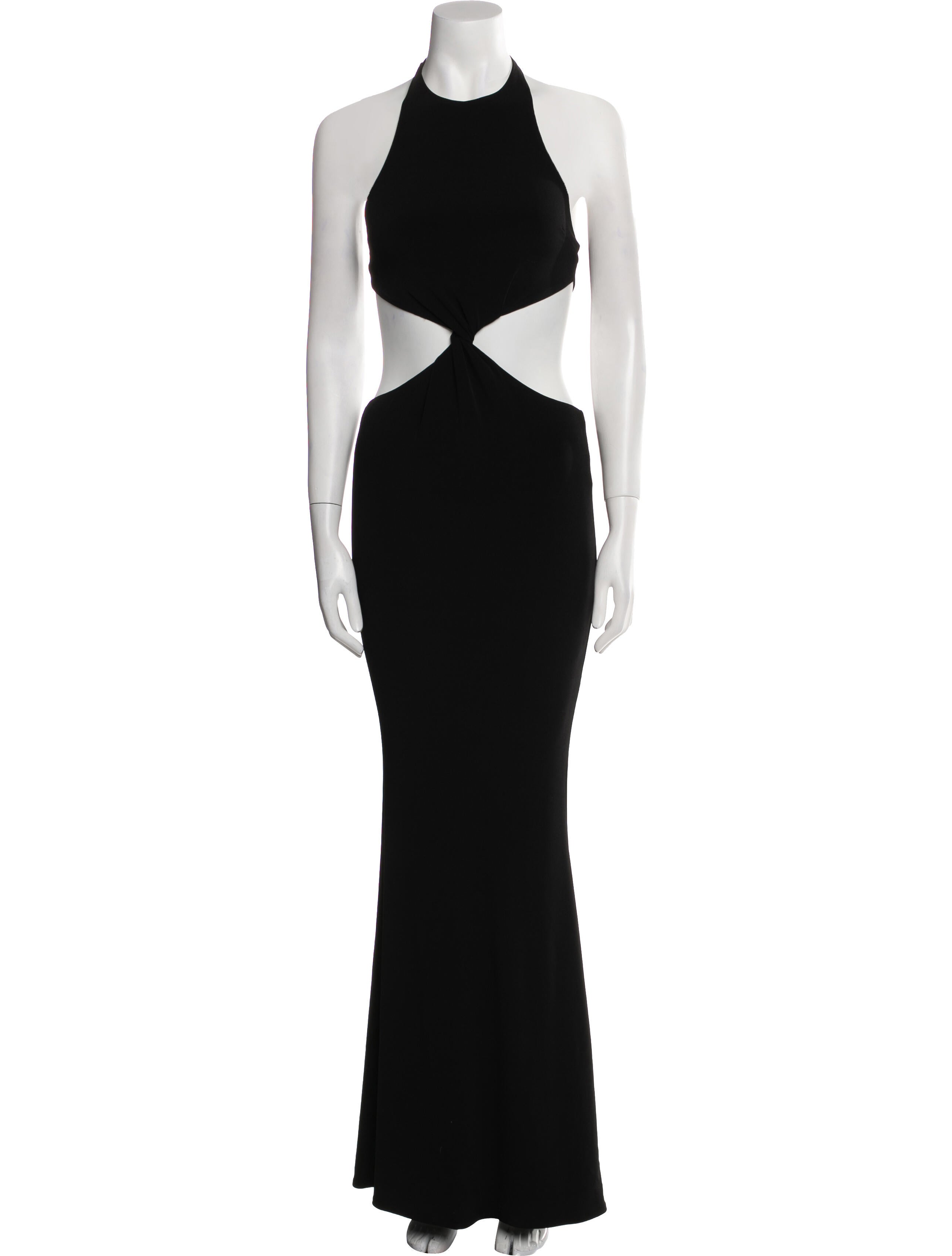 Retrofête Halterneck Long Dress