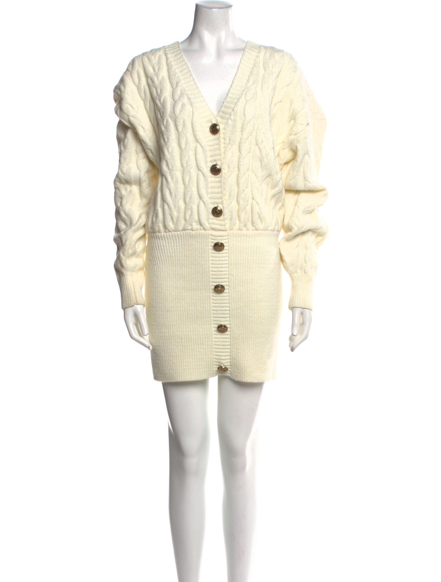 Retrofête V-Neck Mini Dress