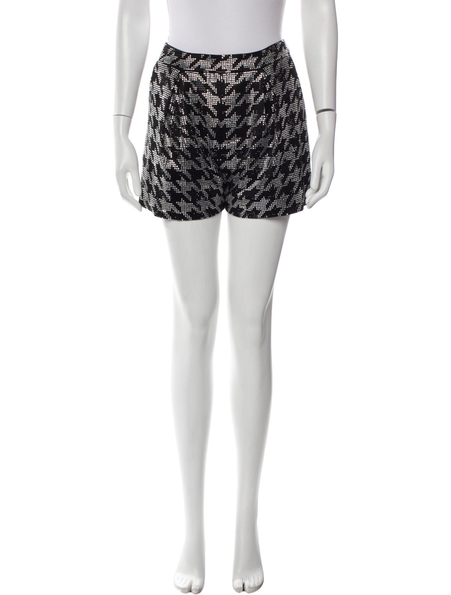 Retrofête Printed Mini Shorts