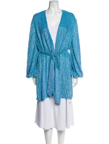 Retrofête Jackets Tweed Pattern Evening Jacket XS