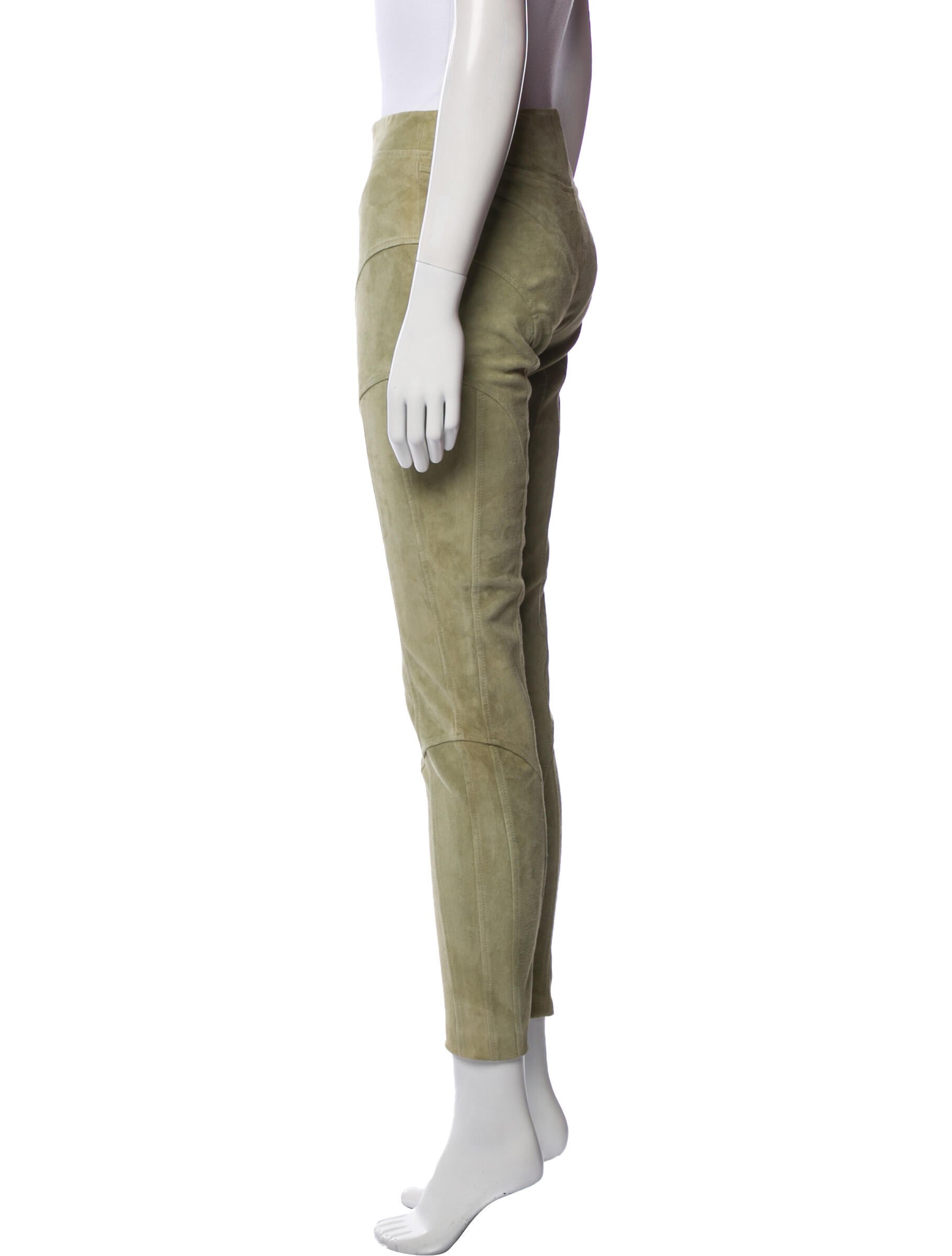 Retrofête Suede Skinny Leg Pants