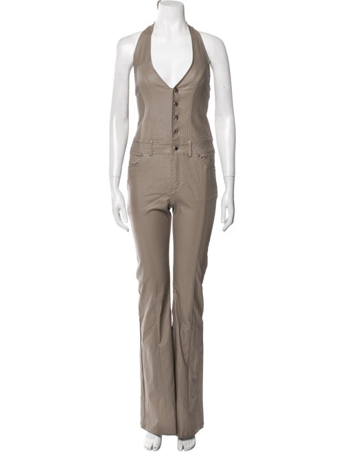Retrofête Halterneck Jumpsuit