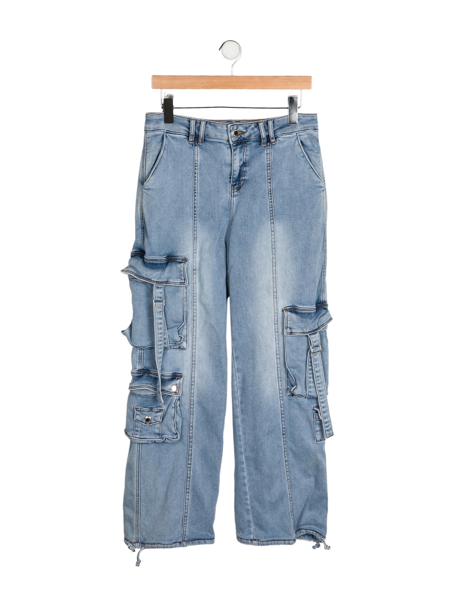Retrofête Mid-Rise Wide Leg Jeans