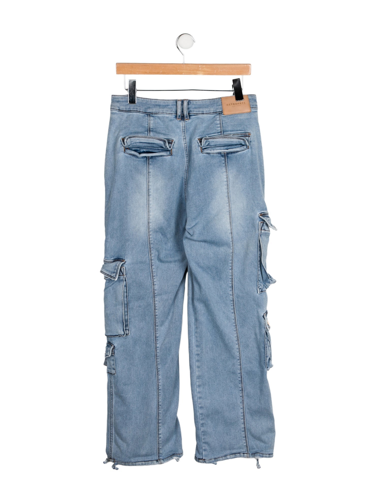 Retrofête Mid-Rise Wide Leg Jeans