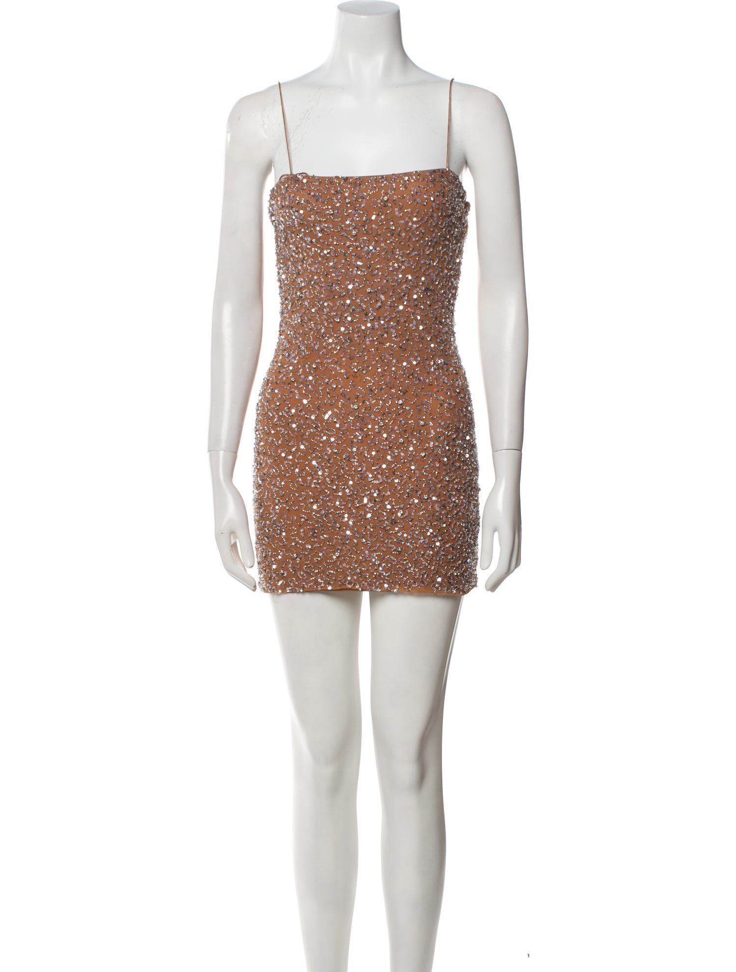 Retrofête Square Neckline Mini Dress