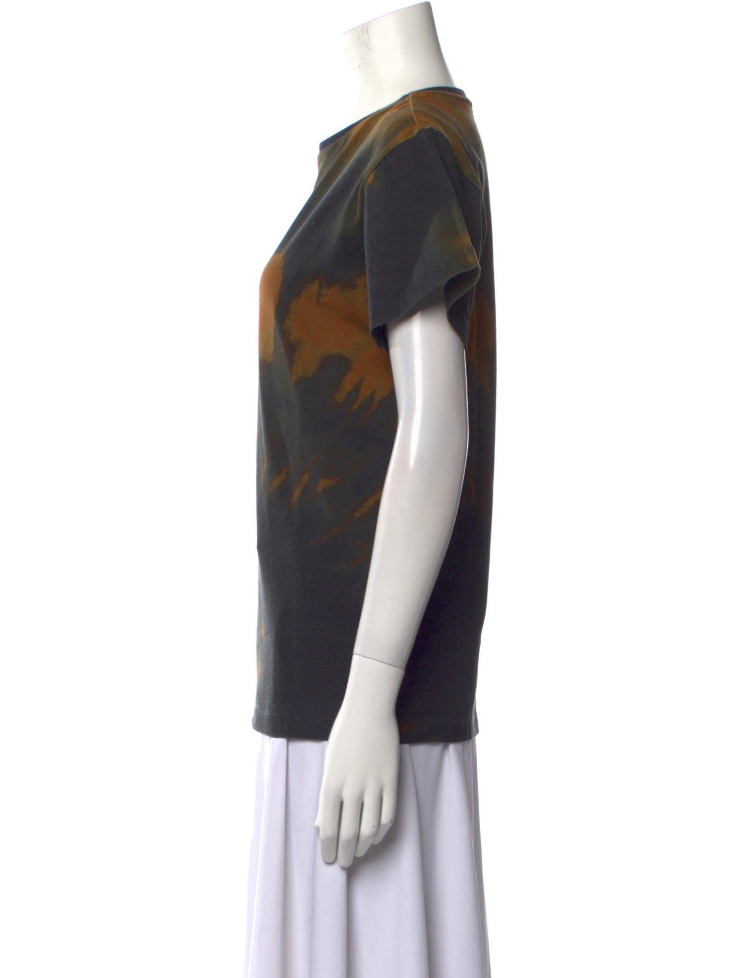 Retrofête Tie-Dye Print Crew Neck T-Shirt