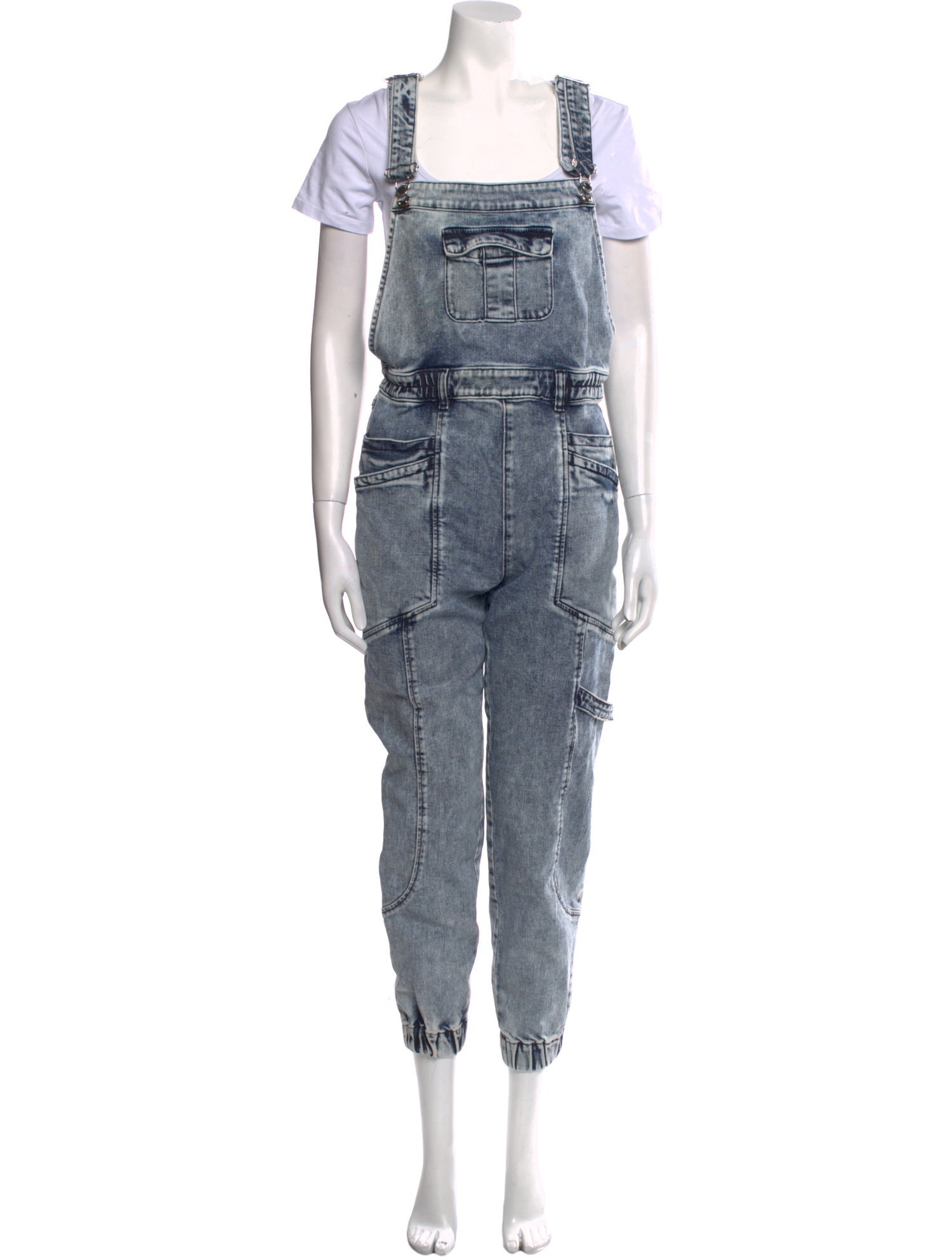 Retrofête Square Neckline Jumpsuit