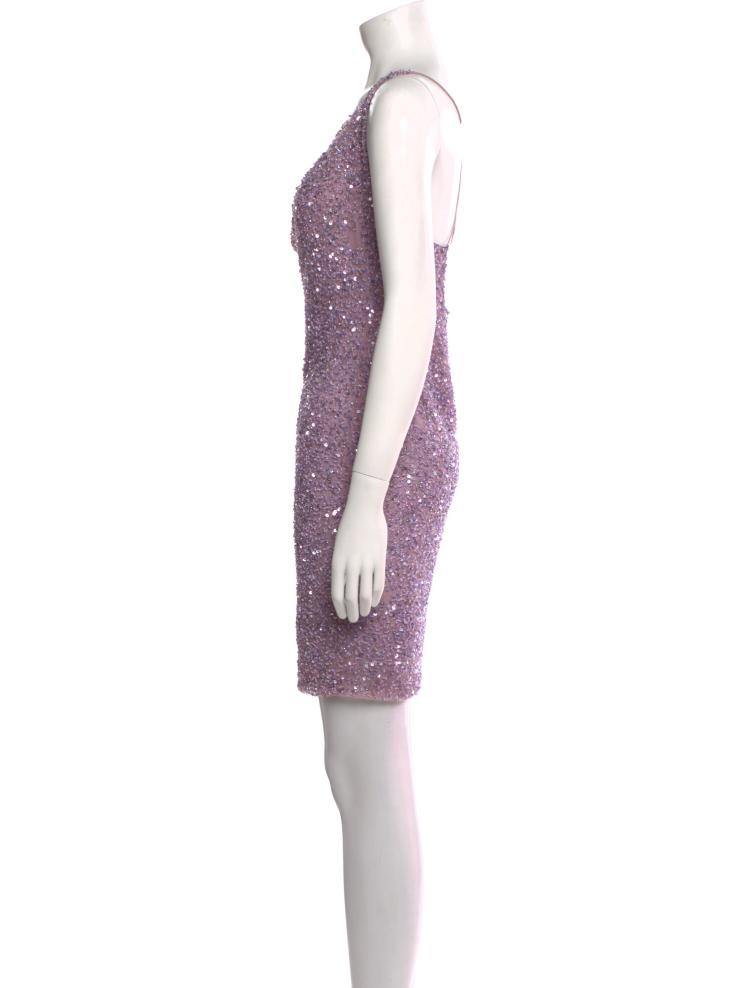 Retrofête Cowl Neck Mini Dress