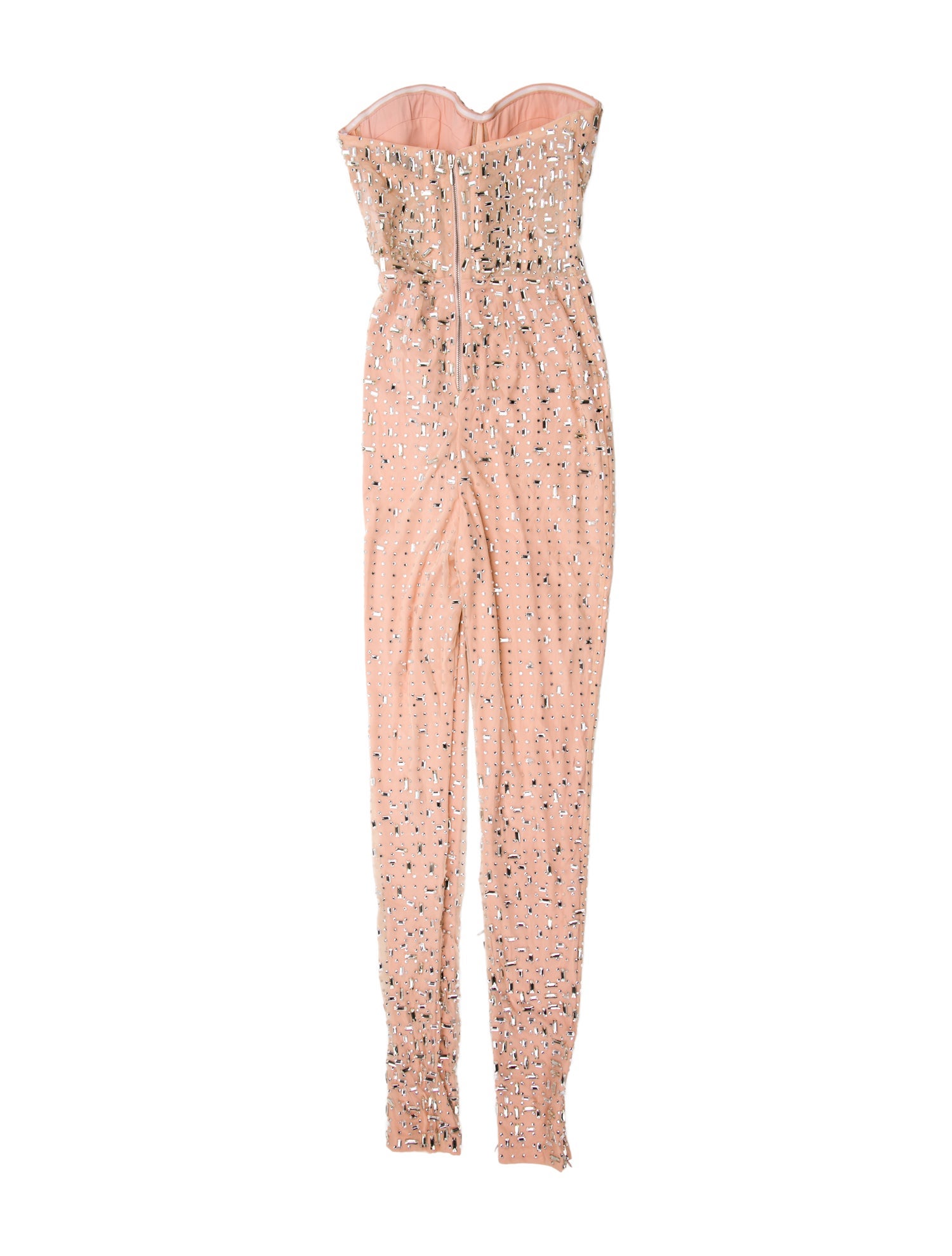 Retrofête Nylon Strapless Jumpsuit