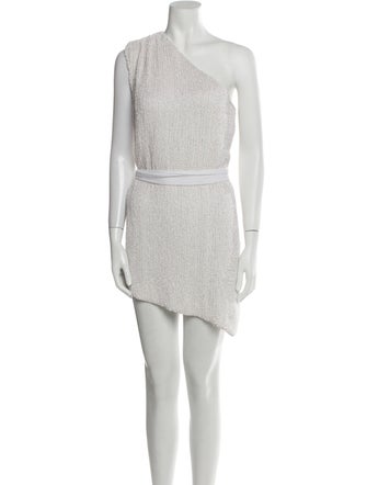 Retrofête One-Shoulder Mini Dress