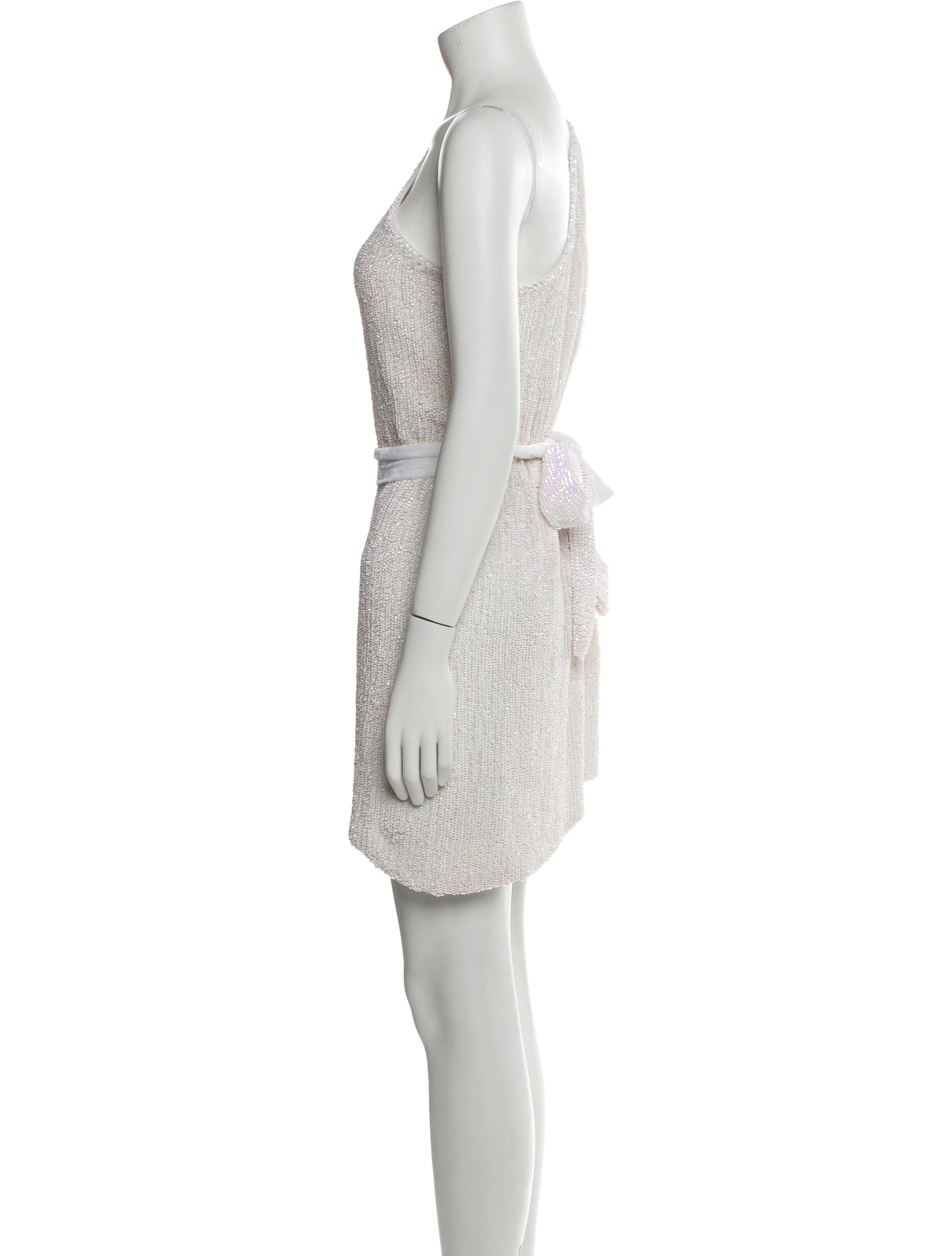 Retrofête One-Shoulder Mini Dress