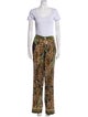 Retrofête Silk Printed Pant Set