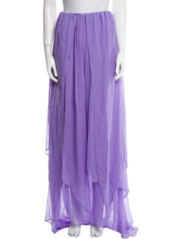 Retrofête Skirts Silk Long Skirt S