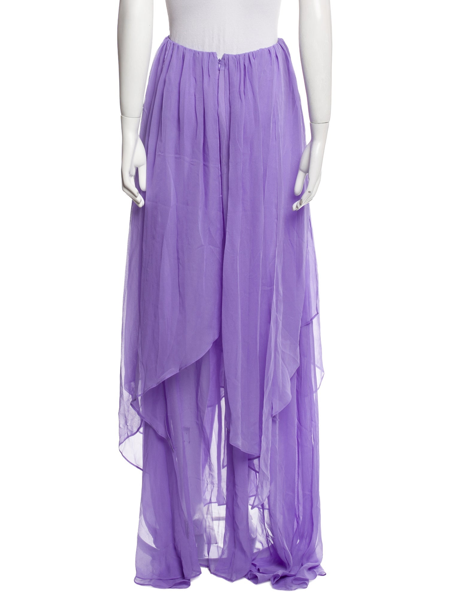 Retrofête Silk Long Skirt w/ Tags