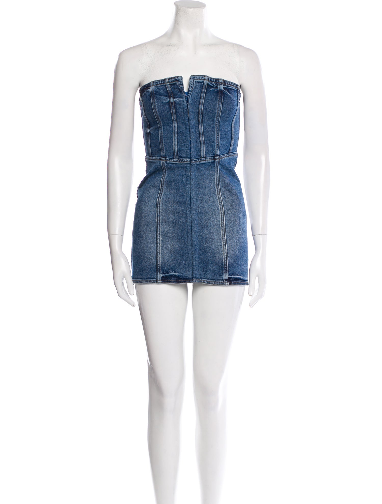 Retrofête Strapless Mini Dress