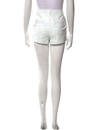 Retrofête Leather Mini Shorts