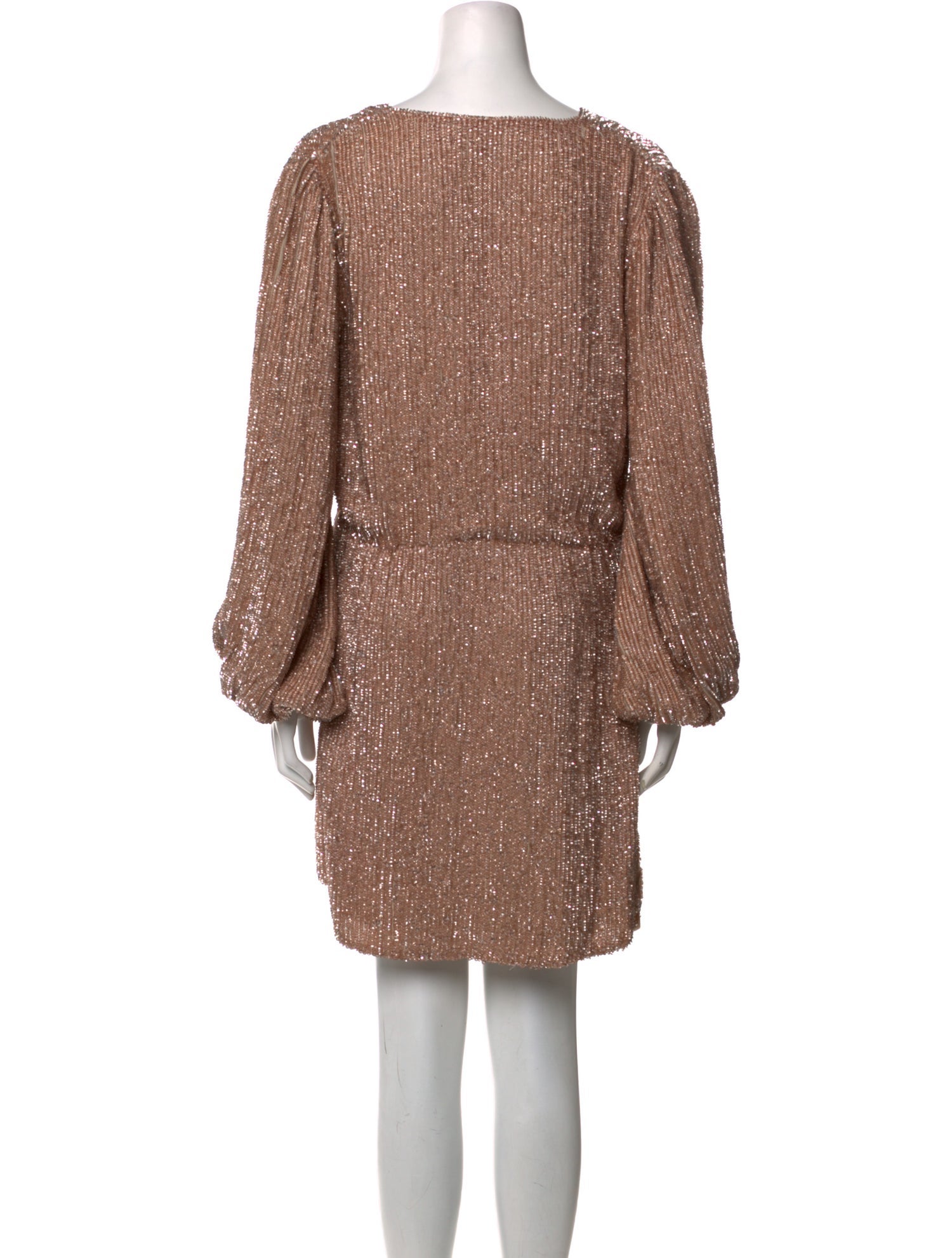 Retrofête V-Neck Mini Dress