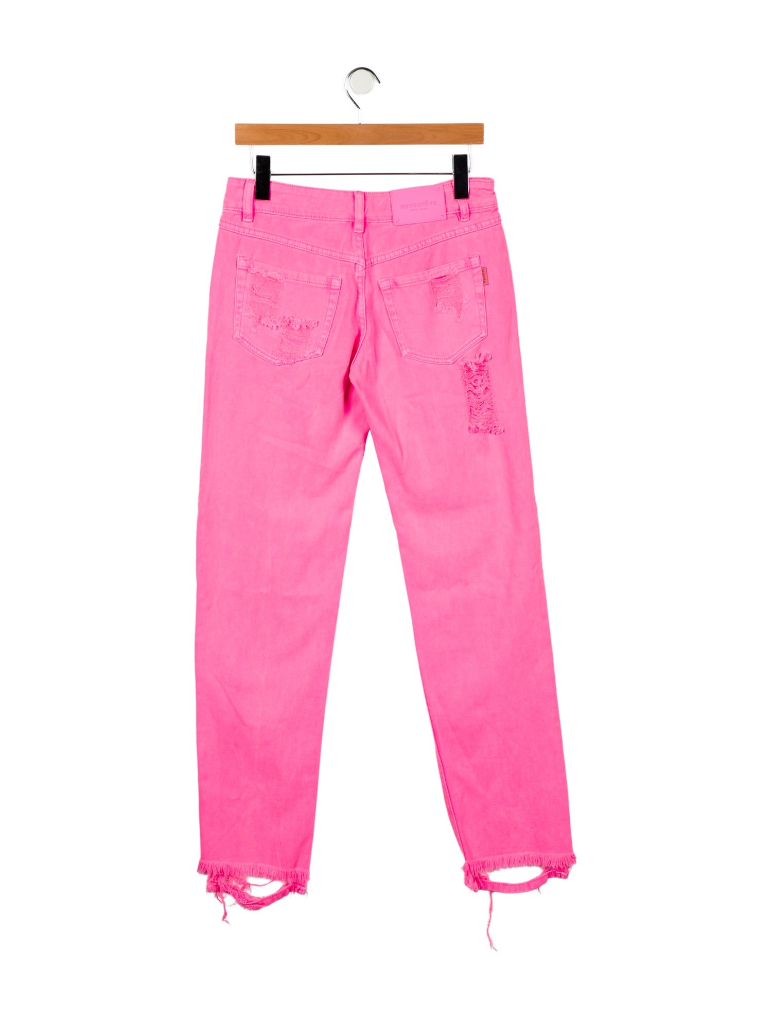 Retrofête Mid-Rise Straight Leg Jeans