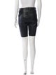 Retrofête Leather Mini Shorts