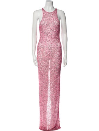 Retrofête Printed Long Dress