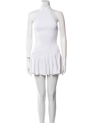 Retrofête Dresses Mock Neck Mini Dress S