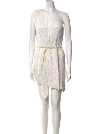 Retrofête One-Shoulder Mini Dress