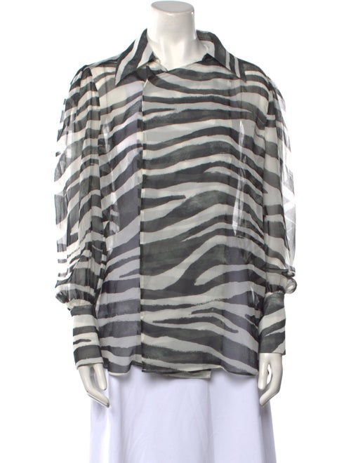 Retrofête Silk Animal Print Sweatshirt