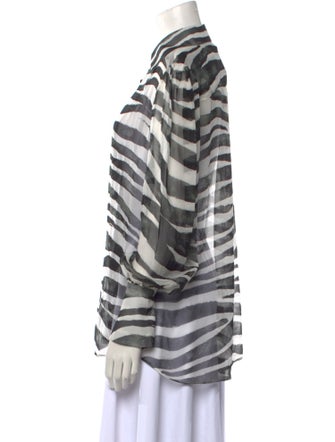 Retrofête Silk Animal Print Sweatshirt