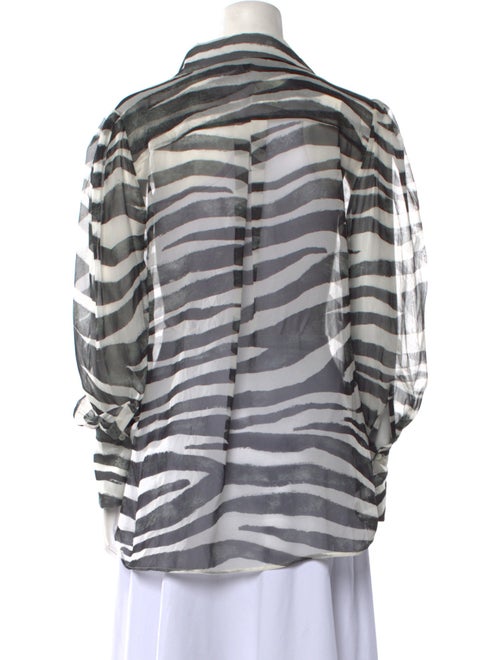 Retrofête Silk Animal Print Sweatshirt