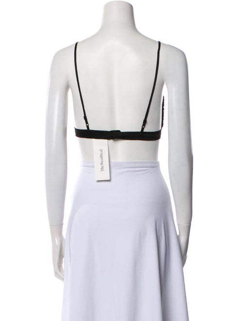 Retrofête Sequin V-Neck Crop Top