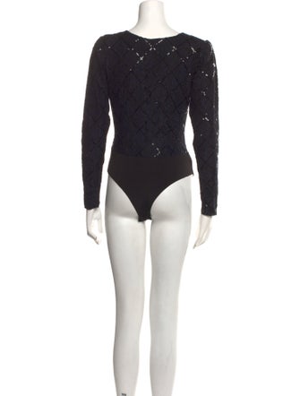Retrofête V-Neck Long Sleeve Bodysuit