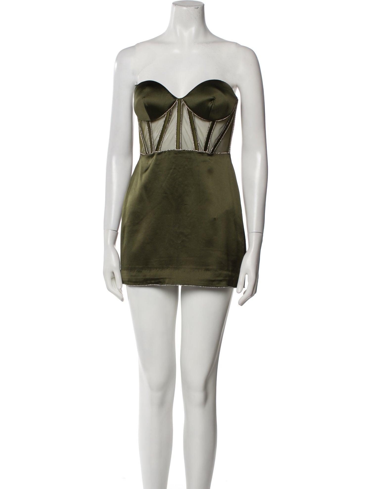 Retrofête Strapless Mini Dress