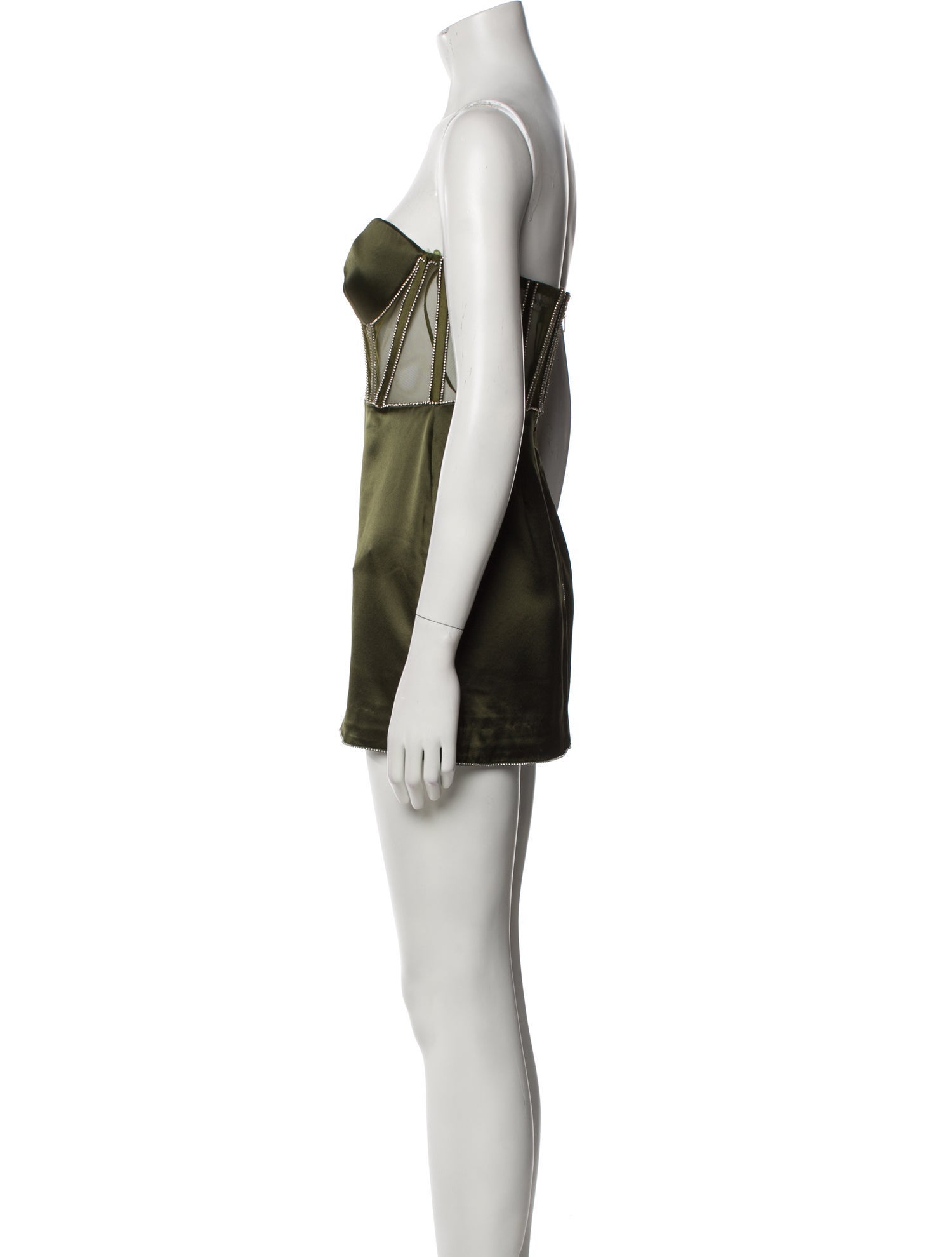 Retrofête Strapless Mini Dress