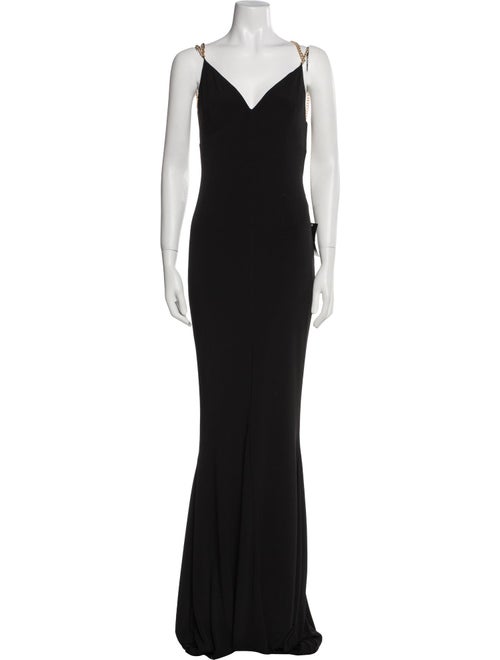 Retrofête V-Neck Long Dress