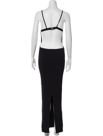 Retrofête V-Neck Long Dress