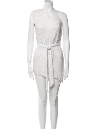 Retrofête One-Shoulder Mini Dress