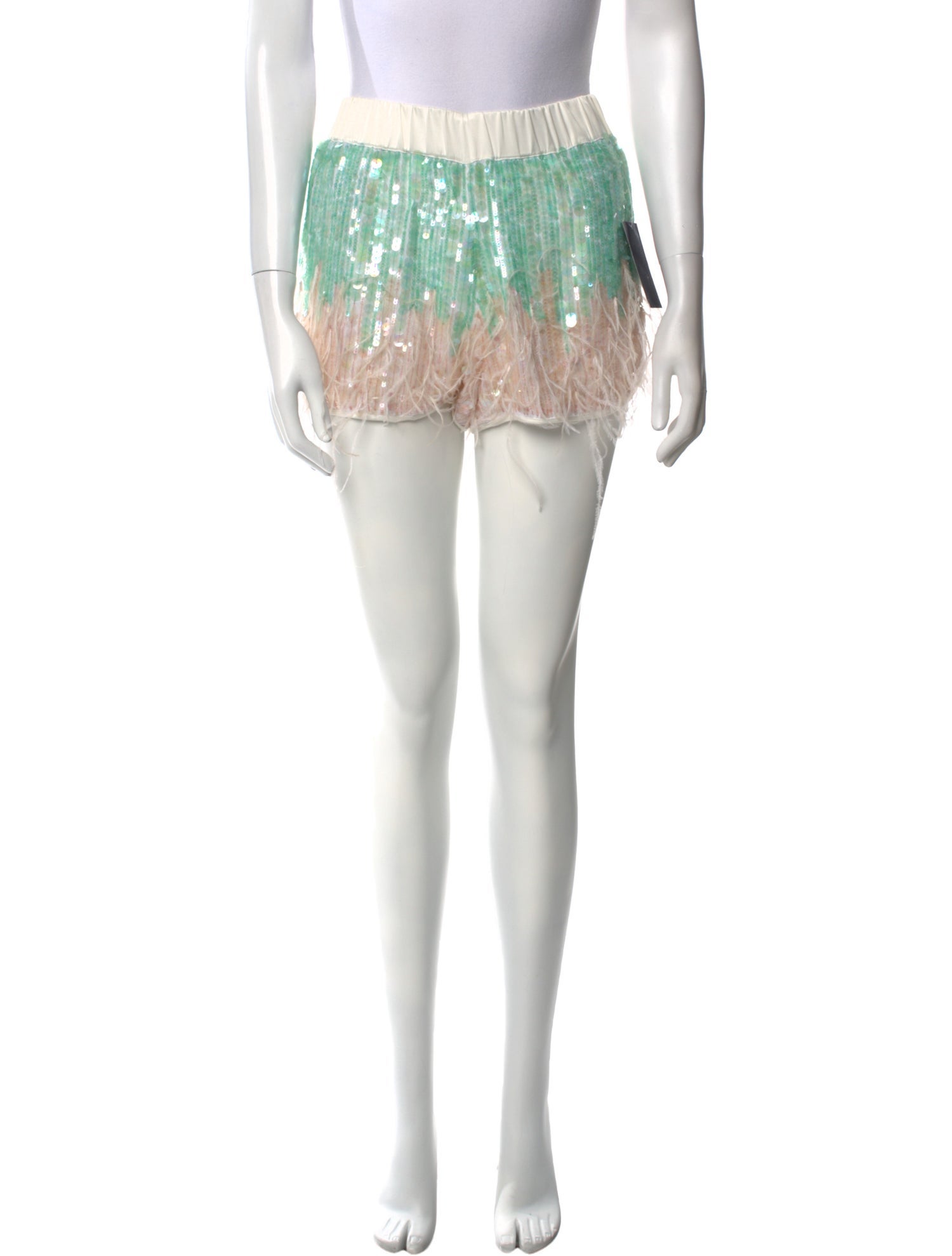 Retrofête Printed Mini Shorts