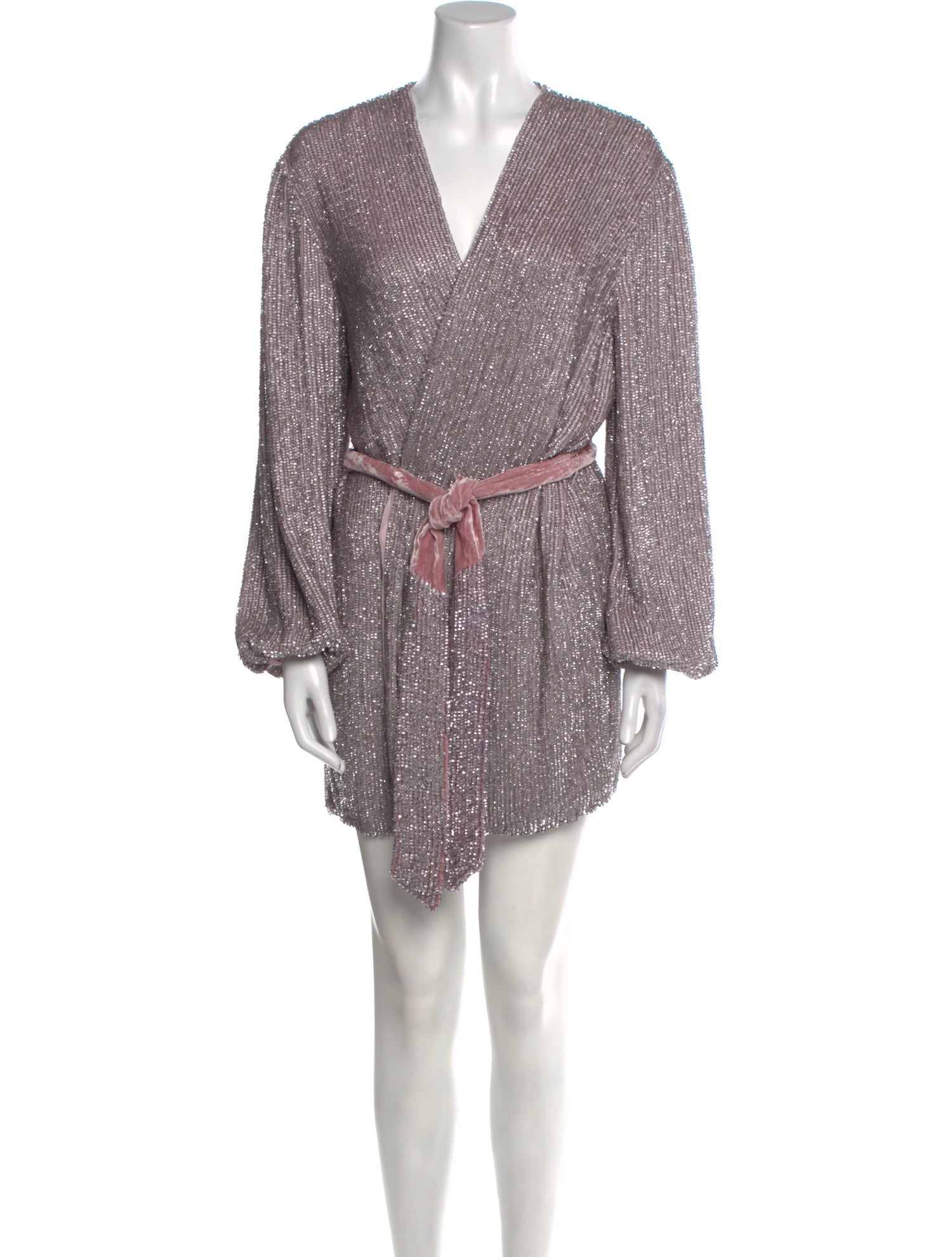 Retrofête V-Neck Mini Dress