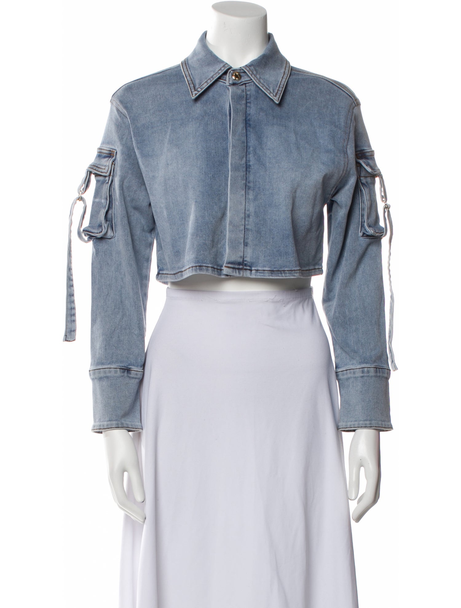 Retrofête Long Sleeve Crop Top