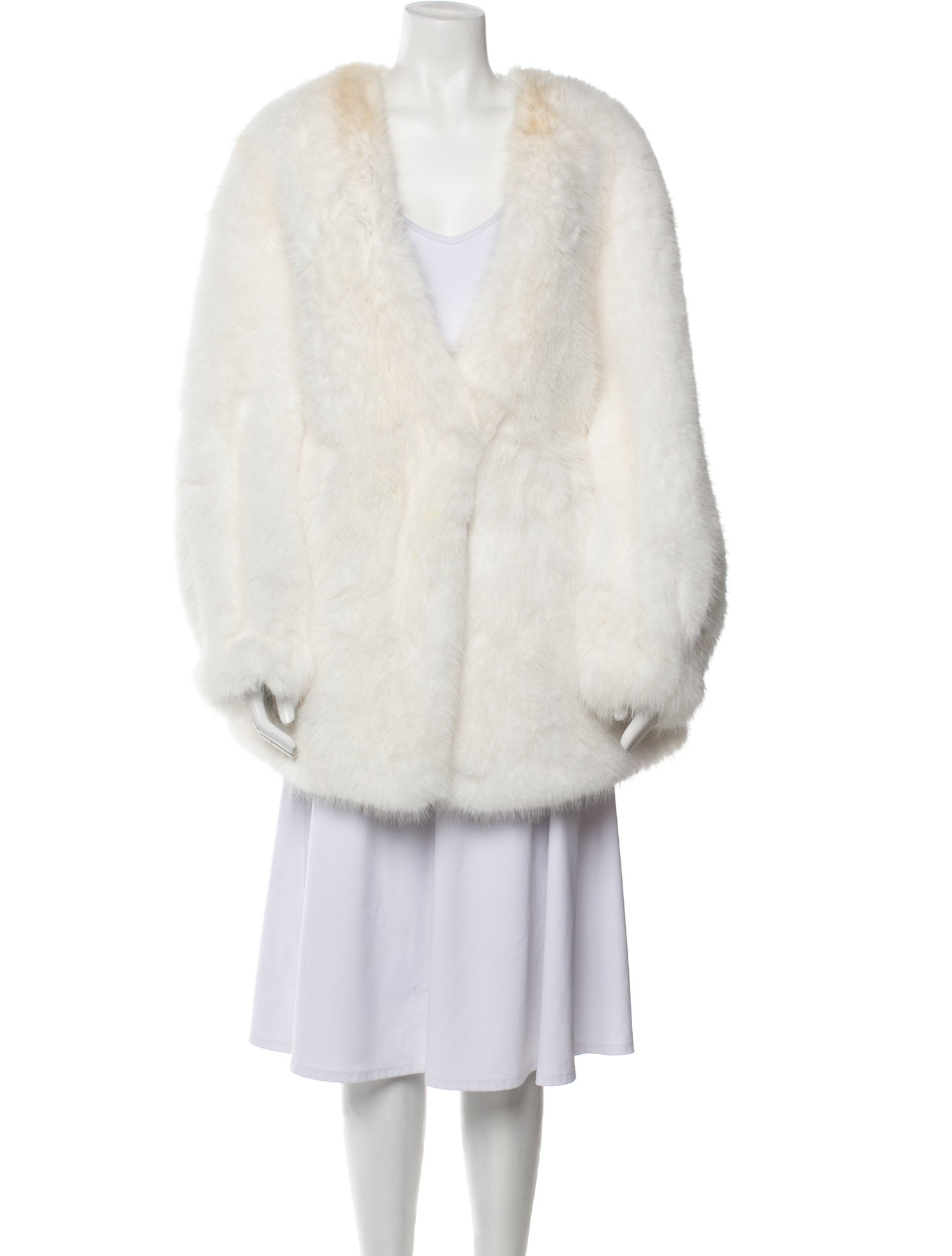 Retrofête Faux Fur Coat