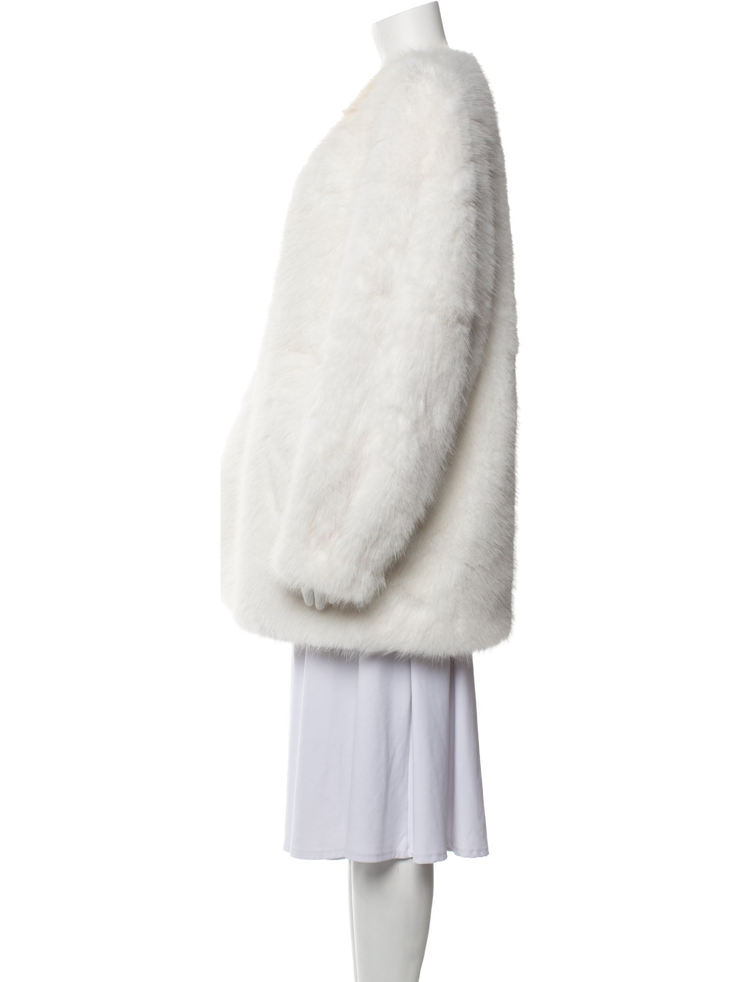 Retrofête Faux Fur Coat