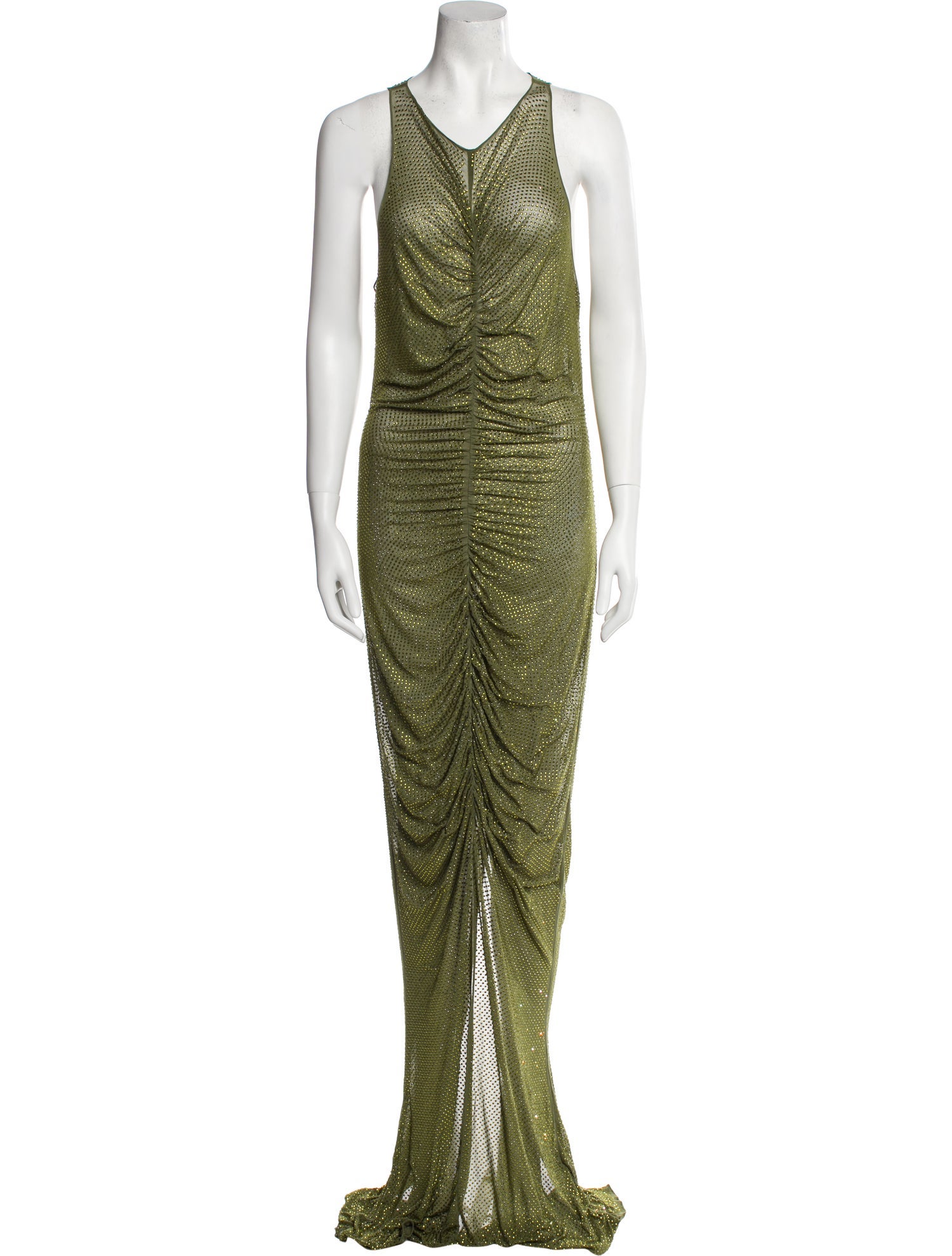 Retrofête Cowl Neck Long Dress
