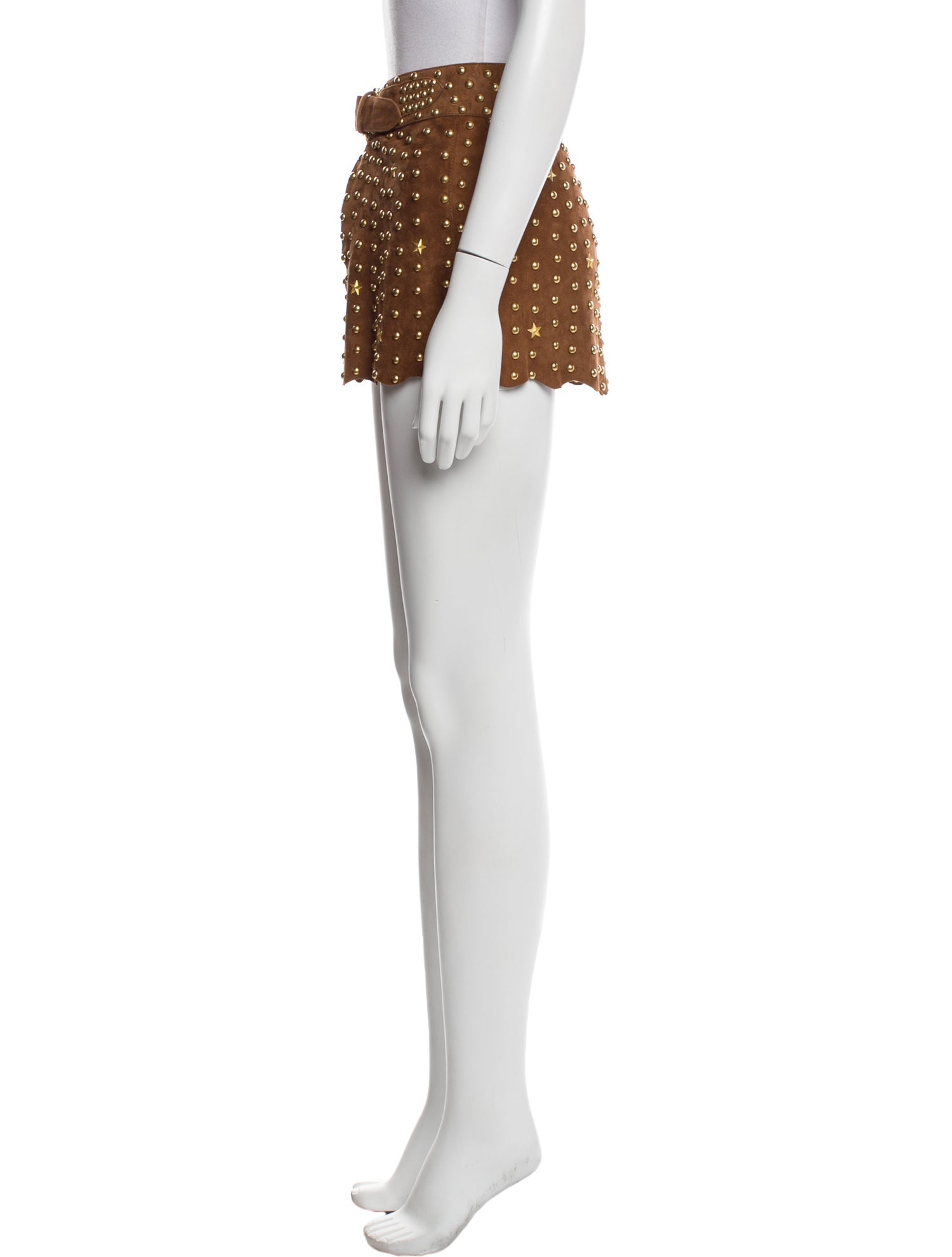 Retrofête Leather Mini Skirt w/ Tags
