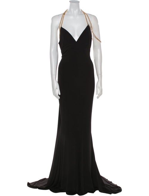 Retrofête Halterneck Long Dress