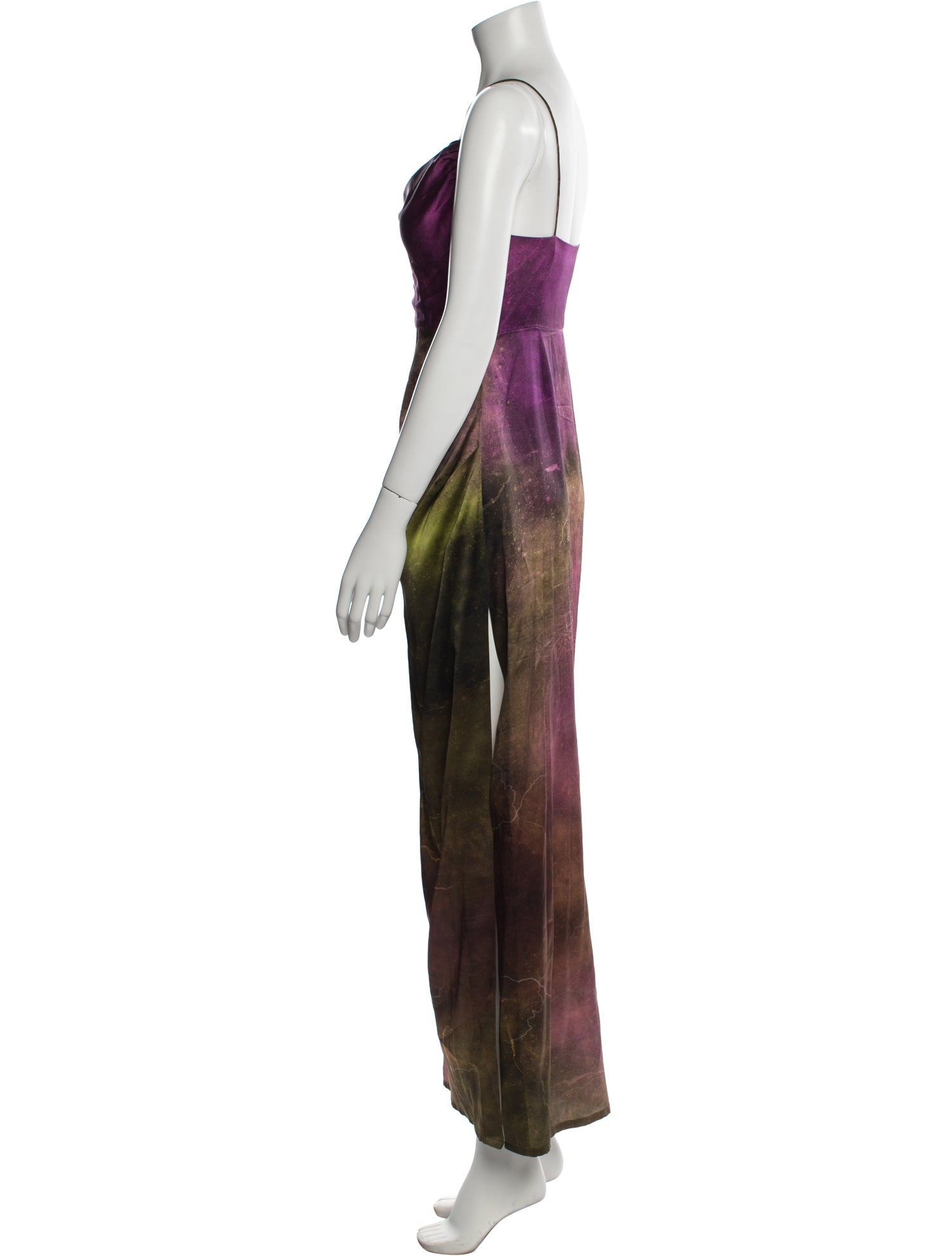Retrofête Silk Long Dress