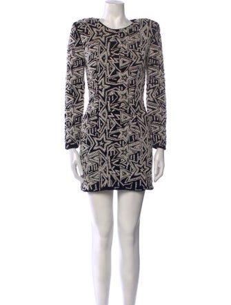 Retrofête Printed Mini Dress