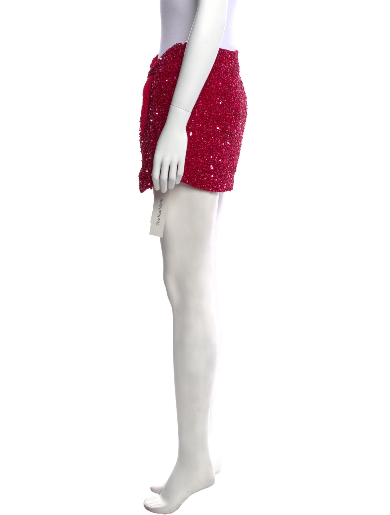 Retrofête Beaded Accents Mini Skirt