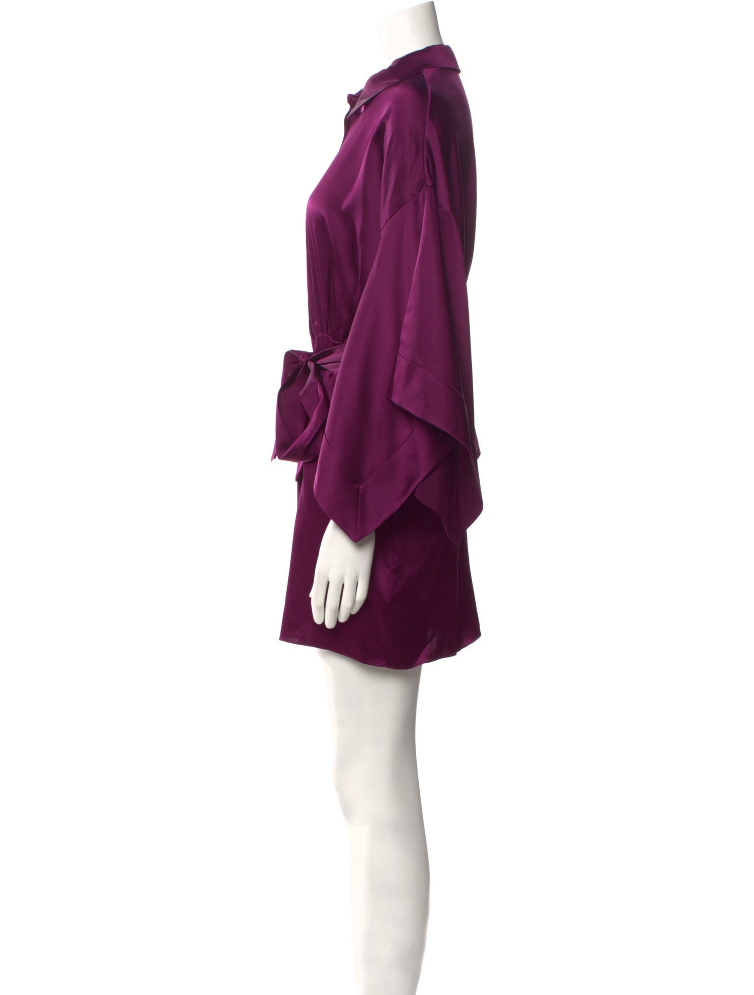 Retrofête Silk Mini Dress